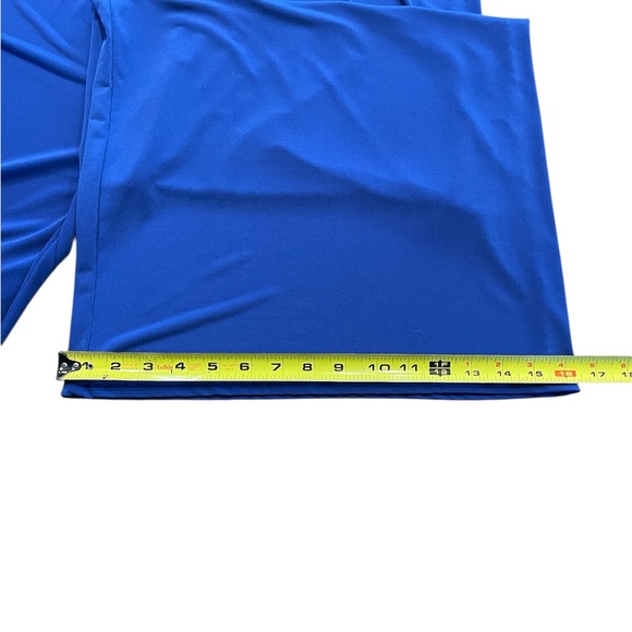 Bella Flore Blue Wide Leg Jumpsuit Women’s size Large - Picture 10 of 11